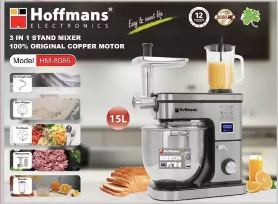 Стационарный миксер Hoffmans HM-8086